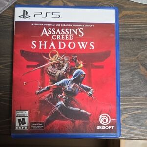 Assassin's Creed Shadows for PS5 - Red Cover